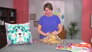 English paper piecing on Fresh Quilting with Violet Craft (208-3)