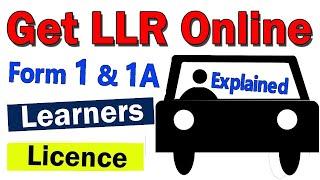 How to fill Form 1 & 1A for LLR & Driving License | Medical certificate | Help in Tamil