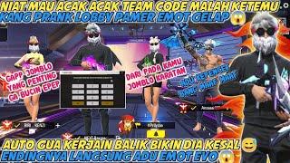 NIAT MAU ACAK TEAM CODE MALAH KETEMU KANG PRANK  AUTO GUA KERJAIN BALIK BIKIN DIA SAMPE KESEL 