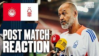 "A DEMANDING Test"  | Nuno Espírito Santo's Olympiacos Reaction ️