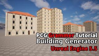 Making Procedural Building Generator with PCG Grammar | Unreal Engine 5.5