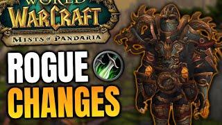 NEW Rogue Changes in Mists of Pandaria Classic