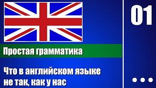 Что в английском языке не так, как у нас — Английская грамматика для начинающих - урок 01.