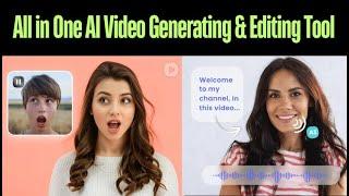 "Ultimate All-in-One AI Video Generator & Editor | Create & Edit Videos Seamlessly"