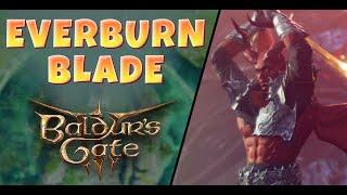Baldurs Gate 3 Everburn Blade Solo Gameplay (4K Patch 8)