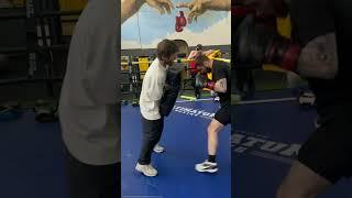 Boxing Padding video training by Bupas coach boxing #boxing #shortsvideo #viral #xyzbca