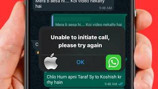 WhatsApp: Unable to Initiate Call Please Try Again / iPhone 7/ iPhone 7 Plus