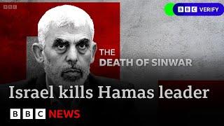 BBC Verify:  How Israel killed Hamas leader Yahya Sinwar | BBC News