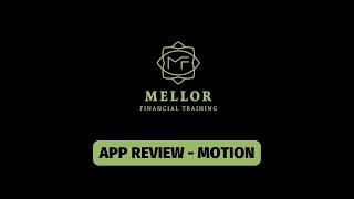 Motion App Review - Our Thoughts