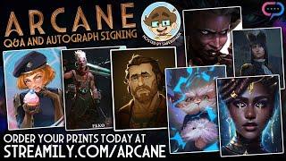 Arcane Cast Q&A: Hosted by Saberspark!