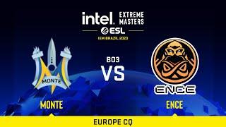 Monte vs ENCE | Map 1 Anubis | IEM Brazil 2023 Europe CQ