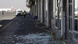 Damage at airport after Israel strikes Houthi rebels in Yemen's capital