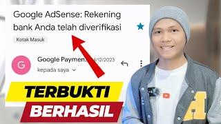 Versi BARU ! Cara Verifikasi Rekening Bank Di Adsense 2024