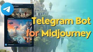 Making a Midjourney Telegram Bot — No coding