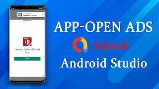 open ads android studio | admob app open ads in adnroid @theeasylearnandroid9042