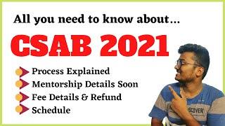 All you need to know about CSAB Counselling 2021 #csab #josaa