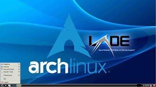 How to install GUI in Arch Linux - Desktop Environment LXDE