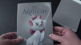 The Aristocats Blu-Ray+DVD Walmart Exclusive Pin Unboxing+Special Message To Disney Studios.
