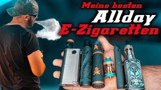 Meine Allday E-Zigaretten [ cigalike, mtl, rta, rda, Akkuträger und Mech Tubes Dampfen ] Vape