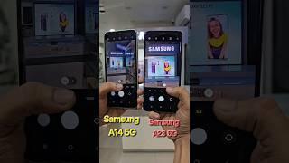 Samsung A23 5G vs Samsung A14 5G camera test and 2x zoom #shorts