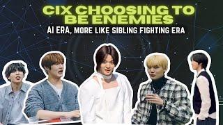 Cix choosing  enemies  and not lovers on their AI era 