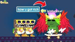 Asking Pros about their Secrets on how to get RICH in Growtopia! #2