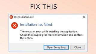 How to Fix “Installation has failed” on Discord