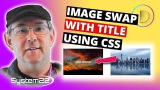 Divi Theme Image Swap With Title Using CSS 