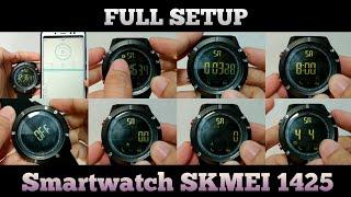 Cara Mengatur Jam SKMEI 1425 SMARTWATCH - Sinkronisasi Bluetooth - FULL SETUP