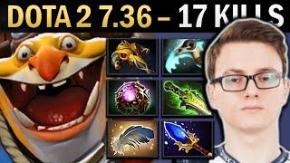 Techies Gameplay Miracle with 17 Kills and Lens - Dota 2 7.36