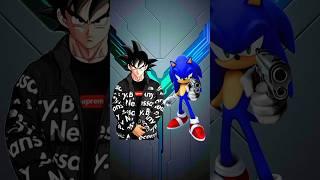 Drip Goku vs Sonic