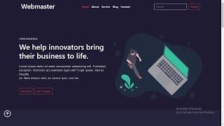 Free Bootstrap Website || Responsive Bootstrap Website Template || With Source Code || Source coder