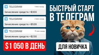 Телеграм вместо Youtube? Как быстро заработать до сентября.