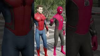 SPIDER MAN VS IRON MAN - BATTLE #shorts