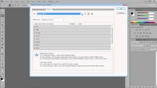 How to Reset Menu in Photoshop CS6