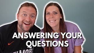 ANSWERING YOUR QUESTIONS | Q&A with us | weight loss, balancing schedules, and more!