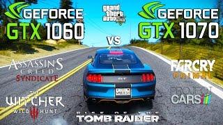 GTX 1070 vs GTX 1060 Test in 6 Games (i5 7600k)