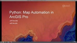 Python: Map Automation in ArcGIS Pro