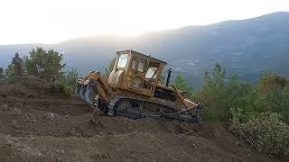 Caterpillar D6R Dozer Ormanda Yol Düzenlemesi #dozer #bulldozer #caterpillar