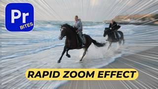 How to Create Rapid Zoom Transition in Premiere Pro