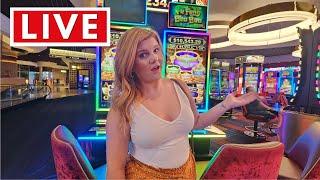  Las Vegas Slots LIVESTREAM!  Risking All My Cash!