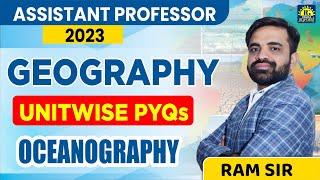 OCEANOGRAPHY PYQS | RPSC ASSISTANT PROFESSOR 2023  | GEOGRAPHY |RAM SIR| RAMAS GURUKUL #rpsc #ramsir