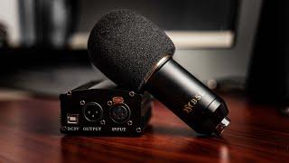 BM 800 Condenser Microphone (Phantom Power VS RAW)