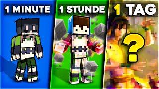 Ich code MINECRAFT SUPERKRÄFTE in 1 Minute, 1 Stunde und 1 Tag