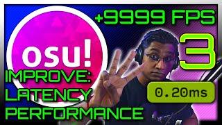 END osu! Input Lag, Latency, and IMPROVE Performance [2021]