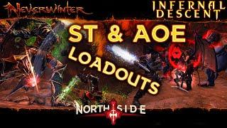 Neverwinter Mod 18 - Barbarian AOE & Single Target Loadouts DPS Blademaster Build Update Northside