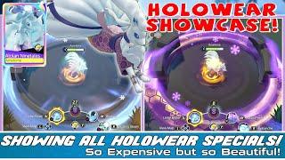 Alolan Ninetales HOLOWEAR SHOWCASE! Showing ALL CHANGES! Sacred Style Holowear AND Original!