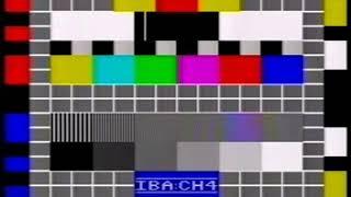 IBA Channel 4 - Electronic Test Card  1983