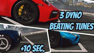 CSR2 | 3 Great Dyno Beating Tunes | Beat Dyno by more than 10 sec.