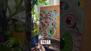 Attack on Titan X BZZAR #artshorts #artist #anime #attackontitanedit #painting #art #acrylicpainting